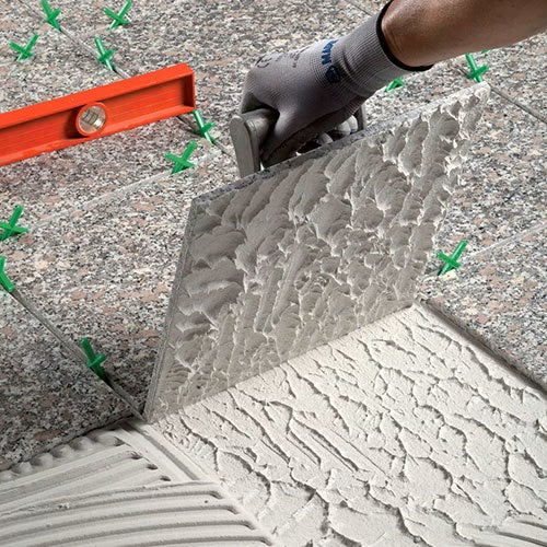 MAPEI Keraflex Quick S1 rychletvrdnoucí cementové lepidlo na dlažbu a obklad aplikace