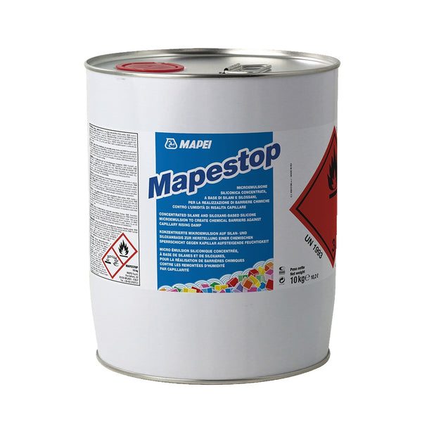 MAPEI Mapestop silikonová mikroemulze pro utěsnění spár 10 kg