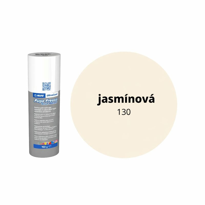 MAPEI UltraCare Fuga Fresca nátěrová barva pro obnovení spár pro obklady a dlažby 130 jasmínová