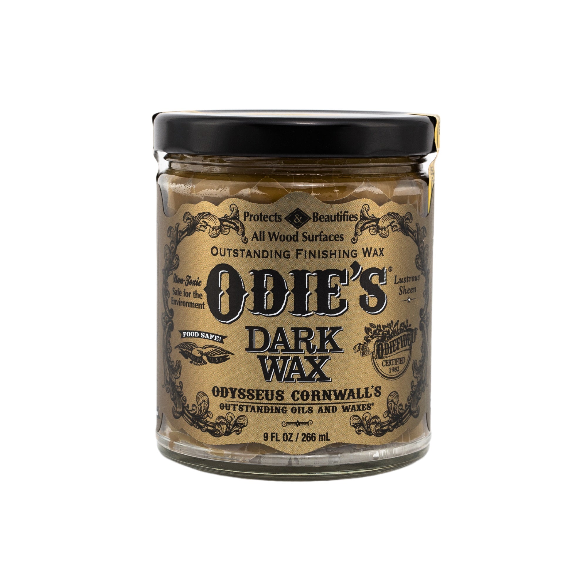 Odies Oil Dark Wax ztmavující přírodní vosk na dřevo interiér 266 ml