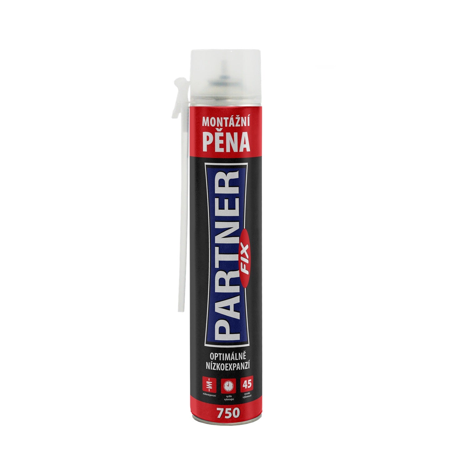 PARTNER FIX NÍZKOEXPANZNÍ montážní PUR pěna trubičková 650 ml