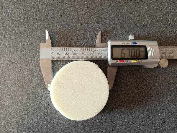 PIR fasádní zátka Ø67 mm ukázka1