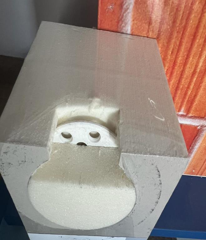 PIR fasádní zátka Ø67 mm ukáka10