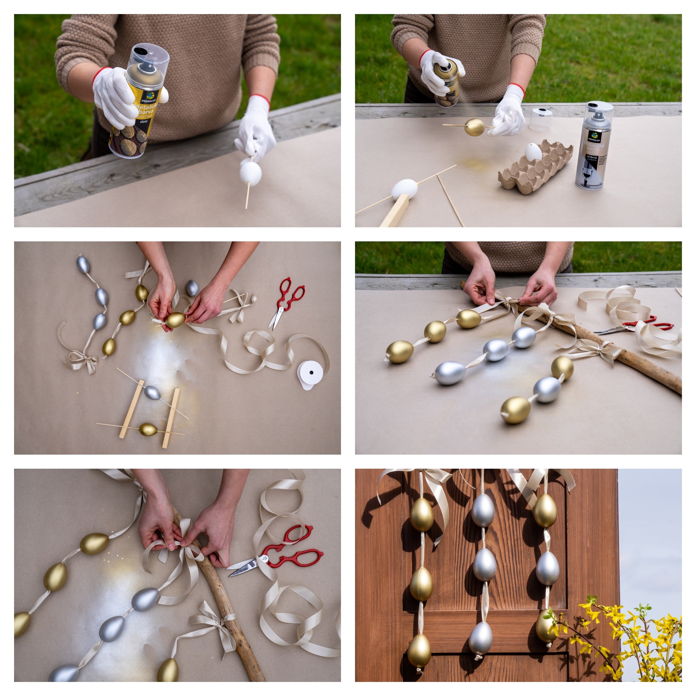 PRIMALEX Metalická syntetická barva matná ve spreji_ukázka2