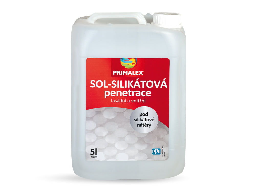 PRIMALEX SOL - SILIKÁTOVÁ penetrace 5 l