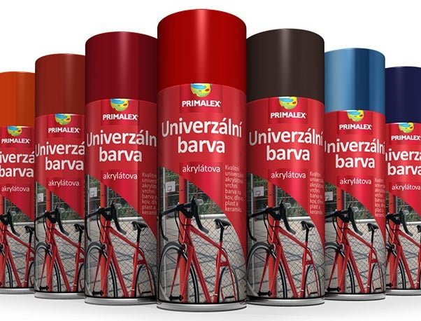 PRIMALEX Univerzální akrylátová barva ve spreji 400ml