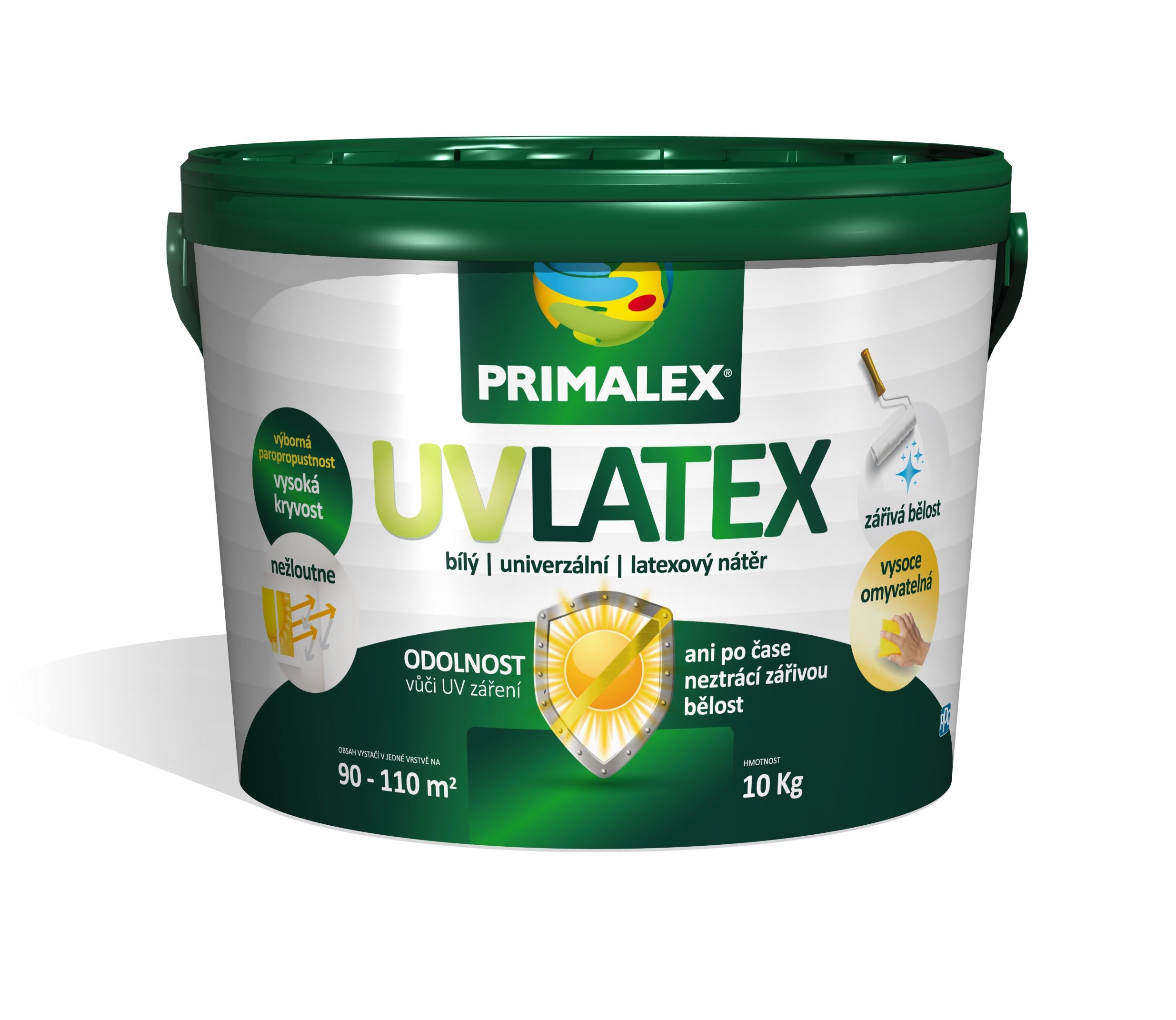 PRIMALEX UV LATEX omyvatelný univerzální latexový nátěr