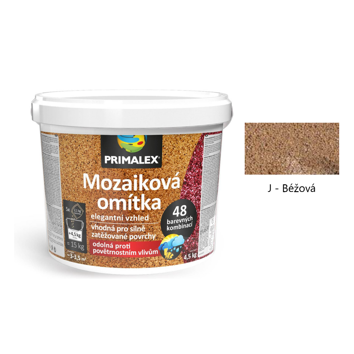 PRIMALEX Mozaiková omítka - J - Béžová