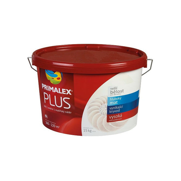 PRIMALEX PLUS bílá interiérová malířská barva na zeď