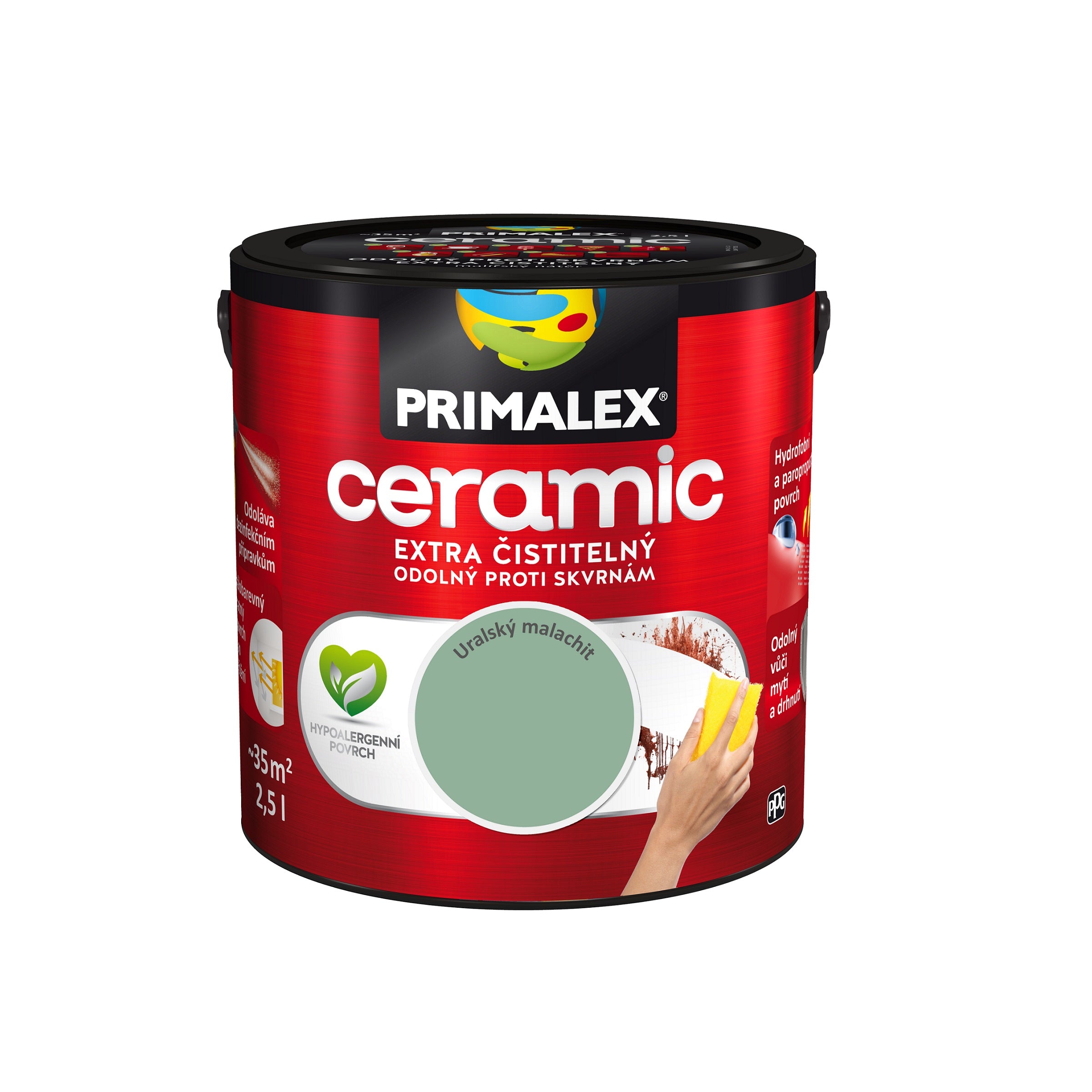 PRIMALEX ceramic omyvatelná interiérová barva na zeď italské dolomity 2,5 l