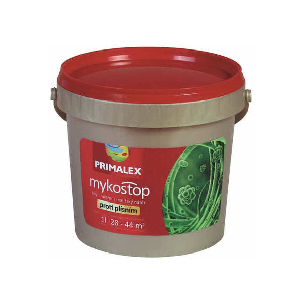 PRIMALEX mykostop bílá barva na zeď proti plísni 1 l
