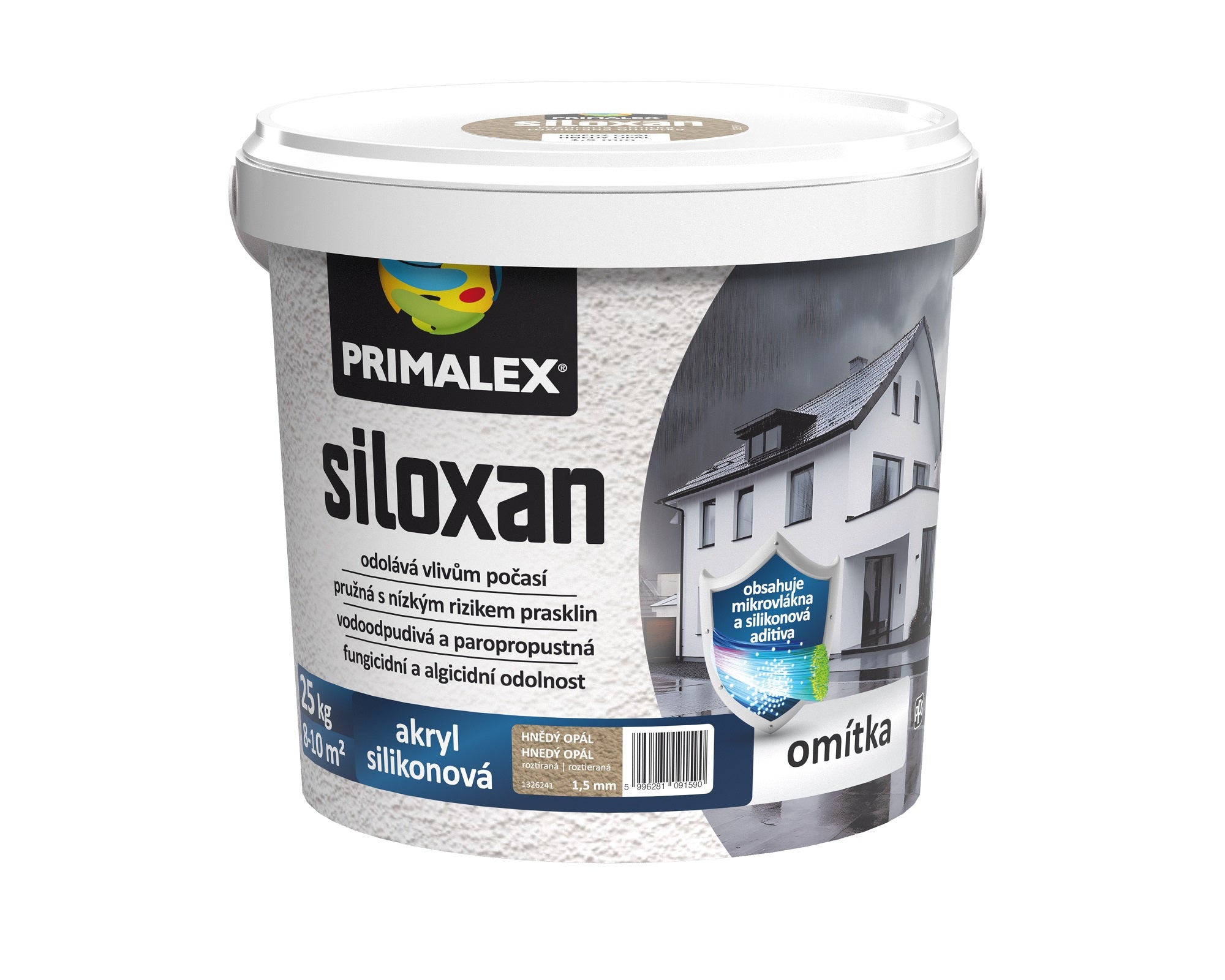 PRIMALEX siloxan fasádní silikonová omítka 25 kg