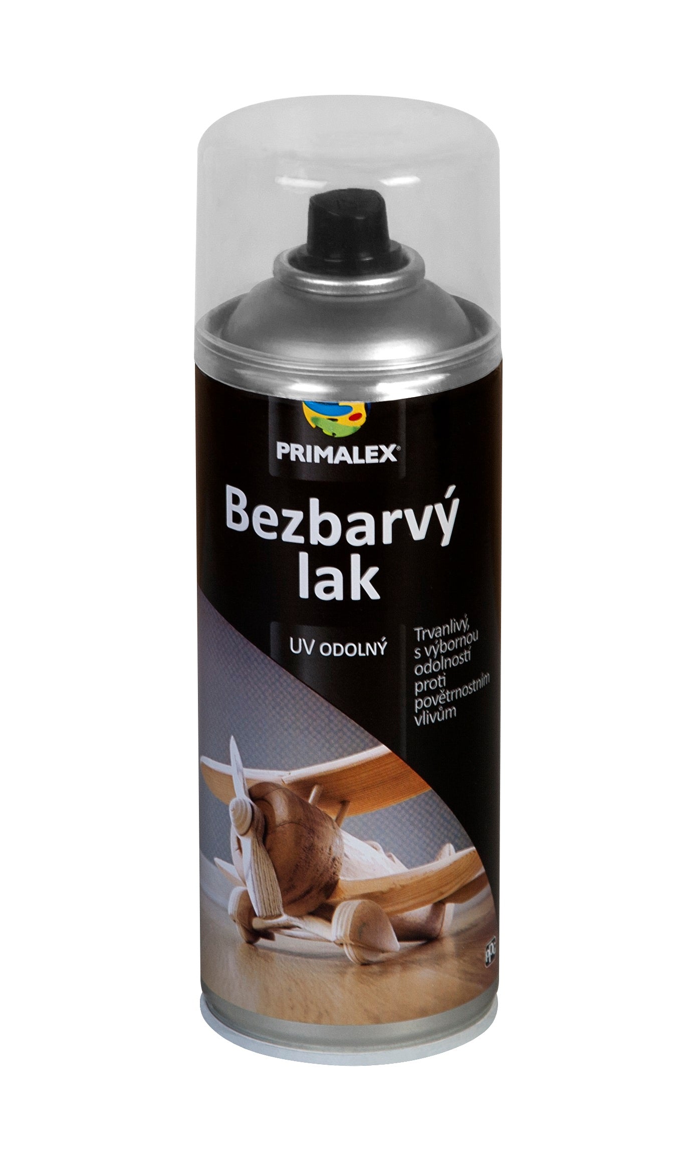 PRIMALEX Syntetický bezbarvý lak ve spreji 400 ml