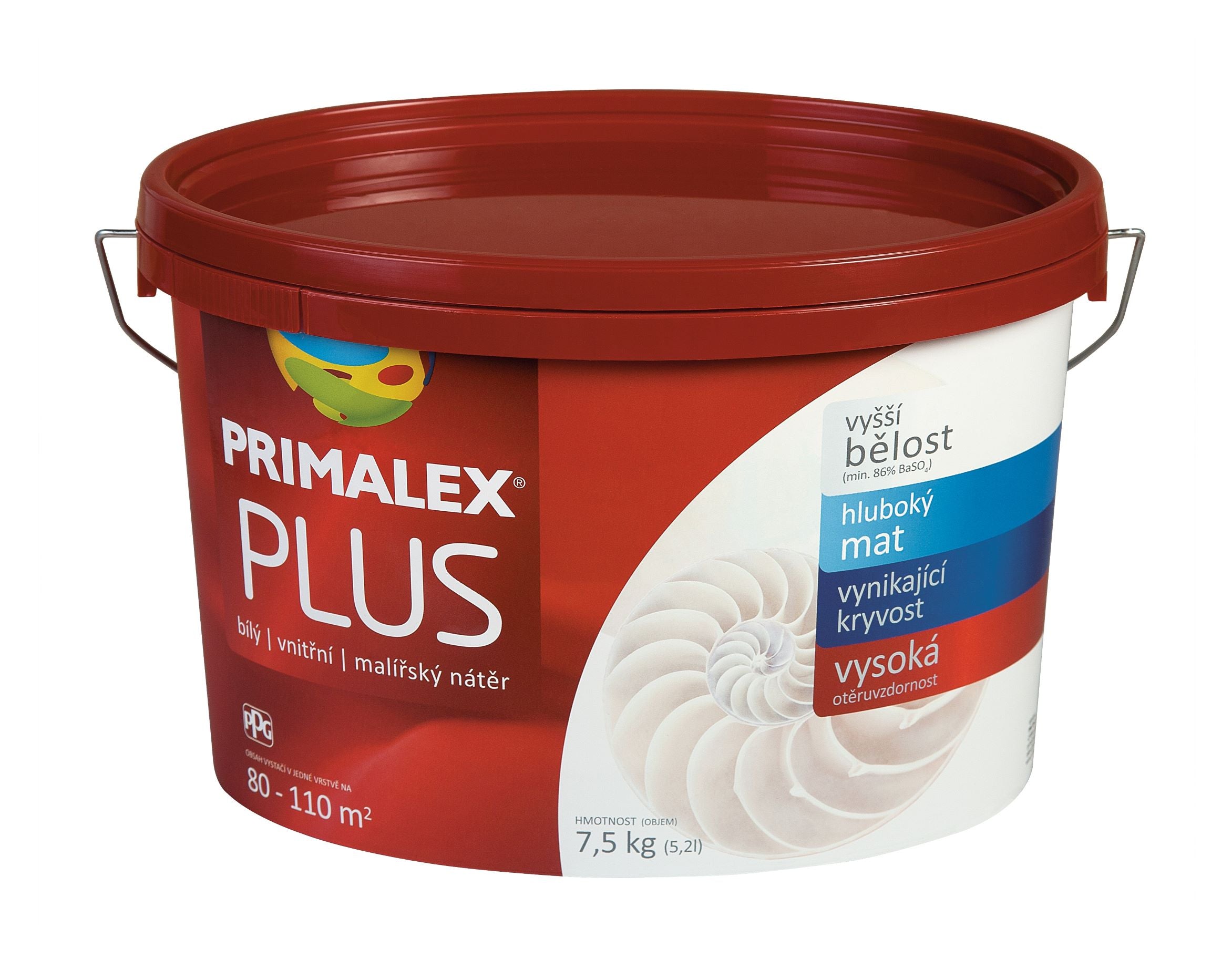 PRIMALEX PLUS bílá interiérová malířská barva na zeď