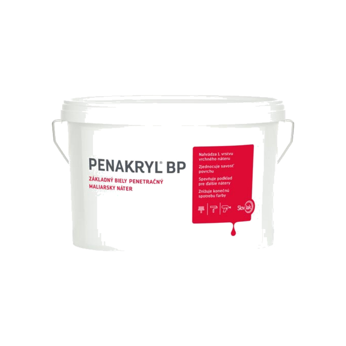 Slovlak PENAKRYL BP bílý základní penetrační nátěr