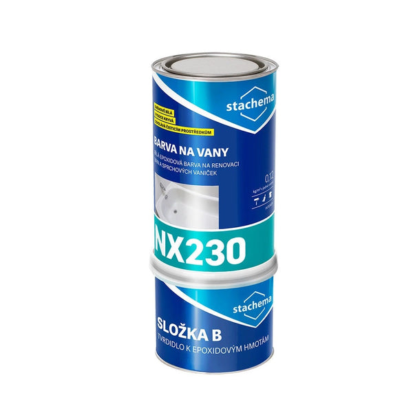 Stachema NX230 dvousložková bílá epoxidová barva na vany