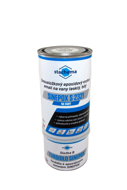 Stachema SINEPOX S 2321 dvousložková epoxidová vrchní barva lesklá 1,4 kg