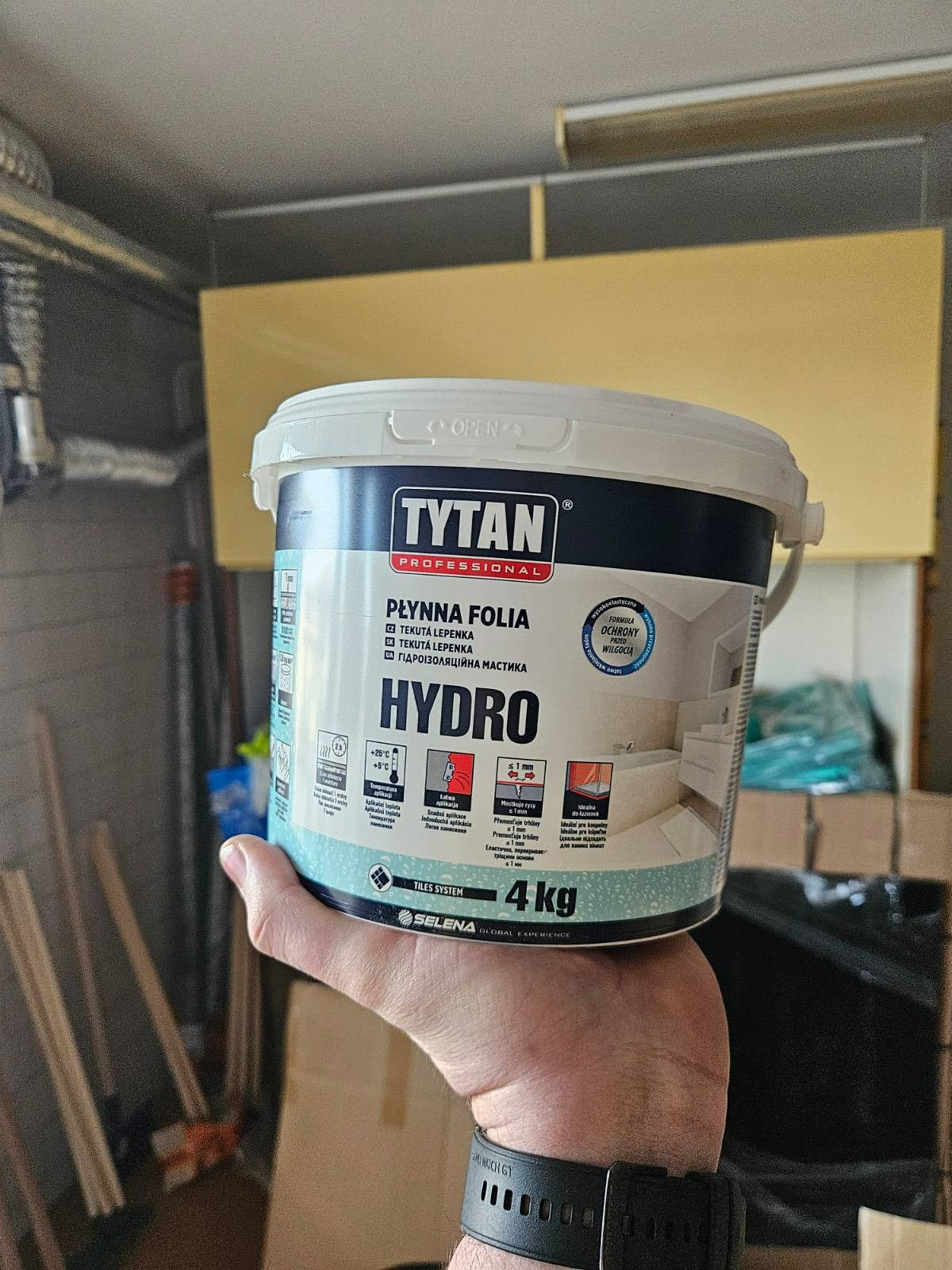 TYTAN HYDRO 1K tekutá lepenka hydroizolace