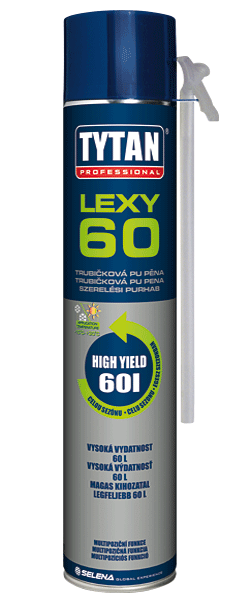 TYTAN LEXY 60 polyuretanová pěna trubičková 860ml