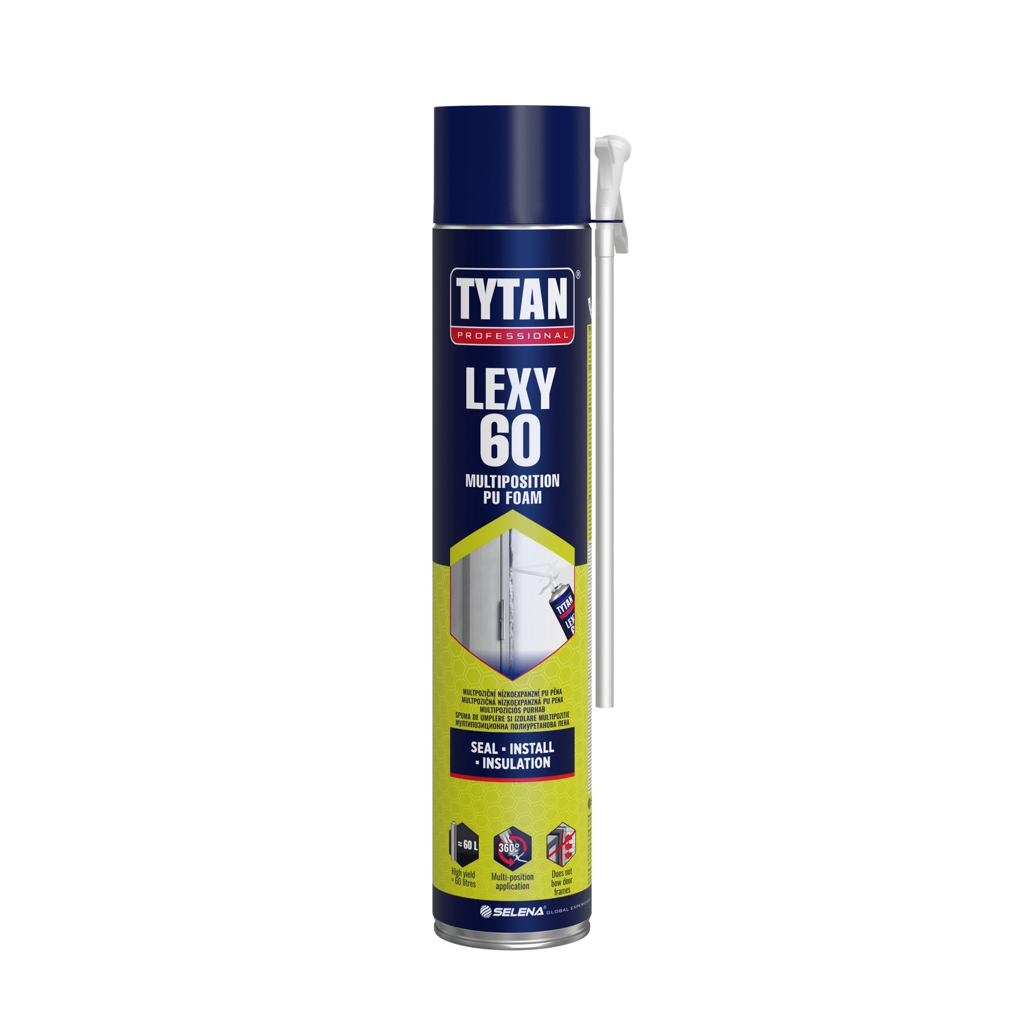 TYTAN Lexy 60 nízkoexpanzí montážní PUR pěna trubičková_10048717