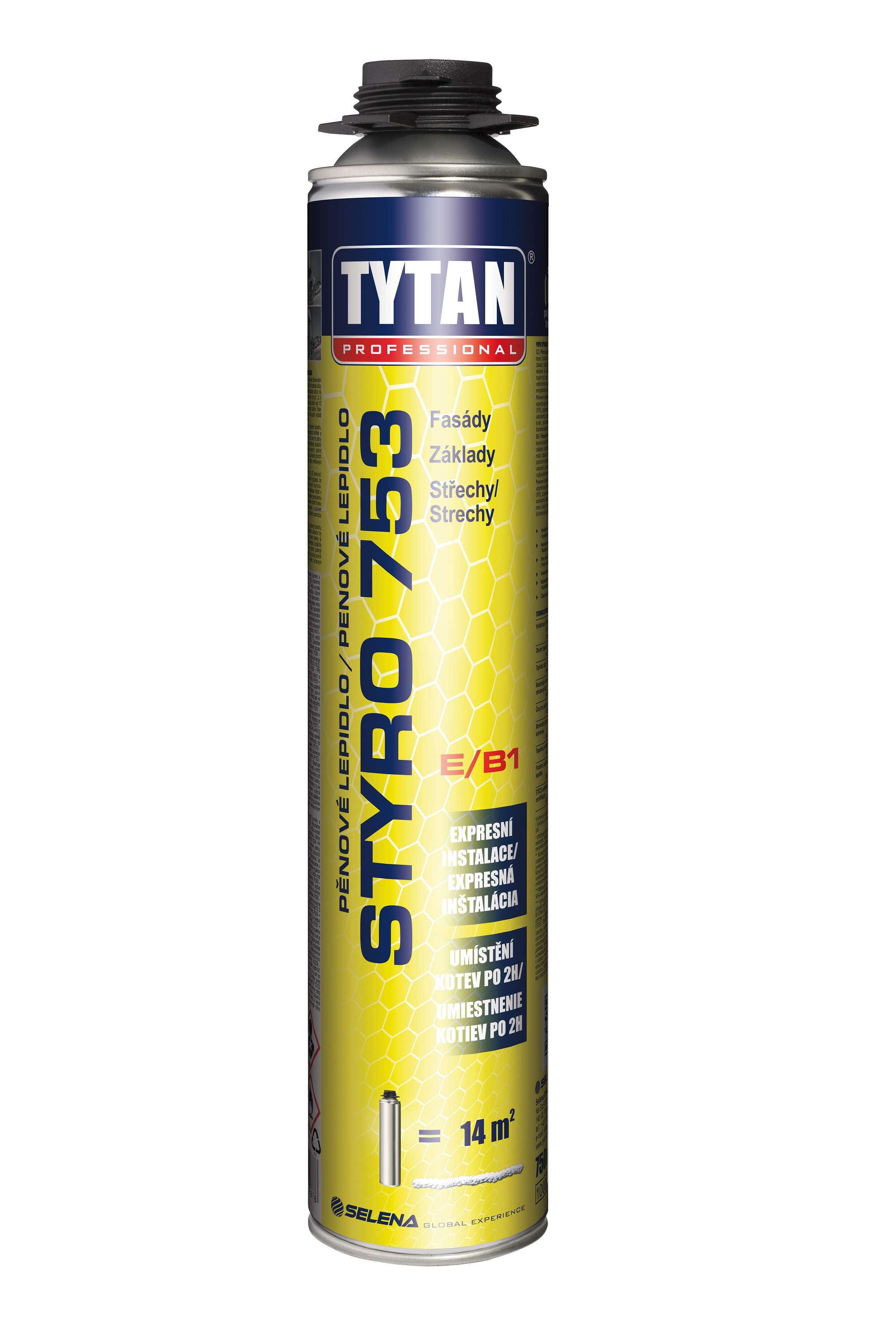 TYTAN STYRO 753 B2 PU lepidlo na pěnový polystyren 750 ml