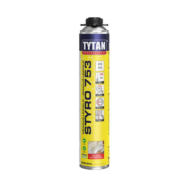 TYTAN STYRO 753 B2 montážní PUR pěnové lepidlo na polystyren pistolové_10048446