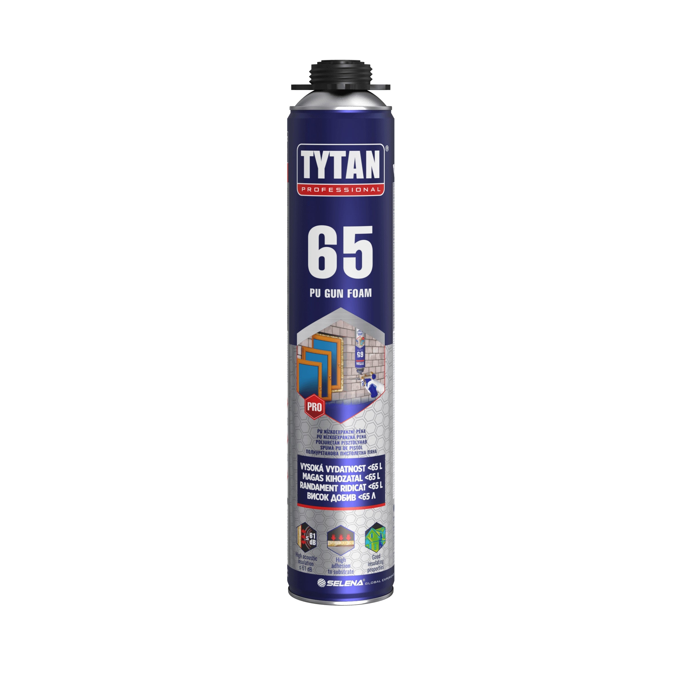 TYTAN 65 montážní PUR pěna pistolová 840 ml