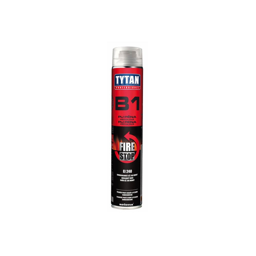TYTAN B1 montážní protipožární PUR pěna pistolová 750 ml