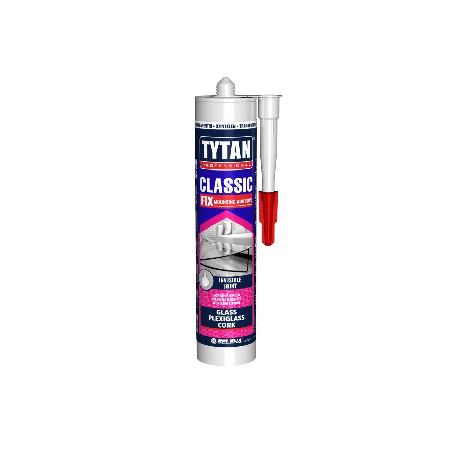 TYTAN CLASSIC FIX montážní lepidlo transparentní 290 ml