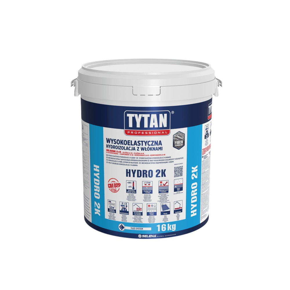 TYTAN HYDRO 2K vysoce elastická hydroizolace s vlákny
