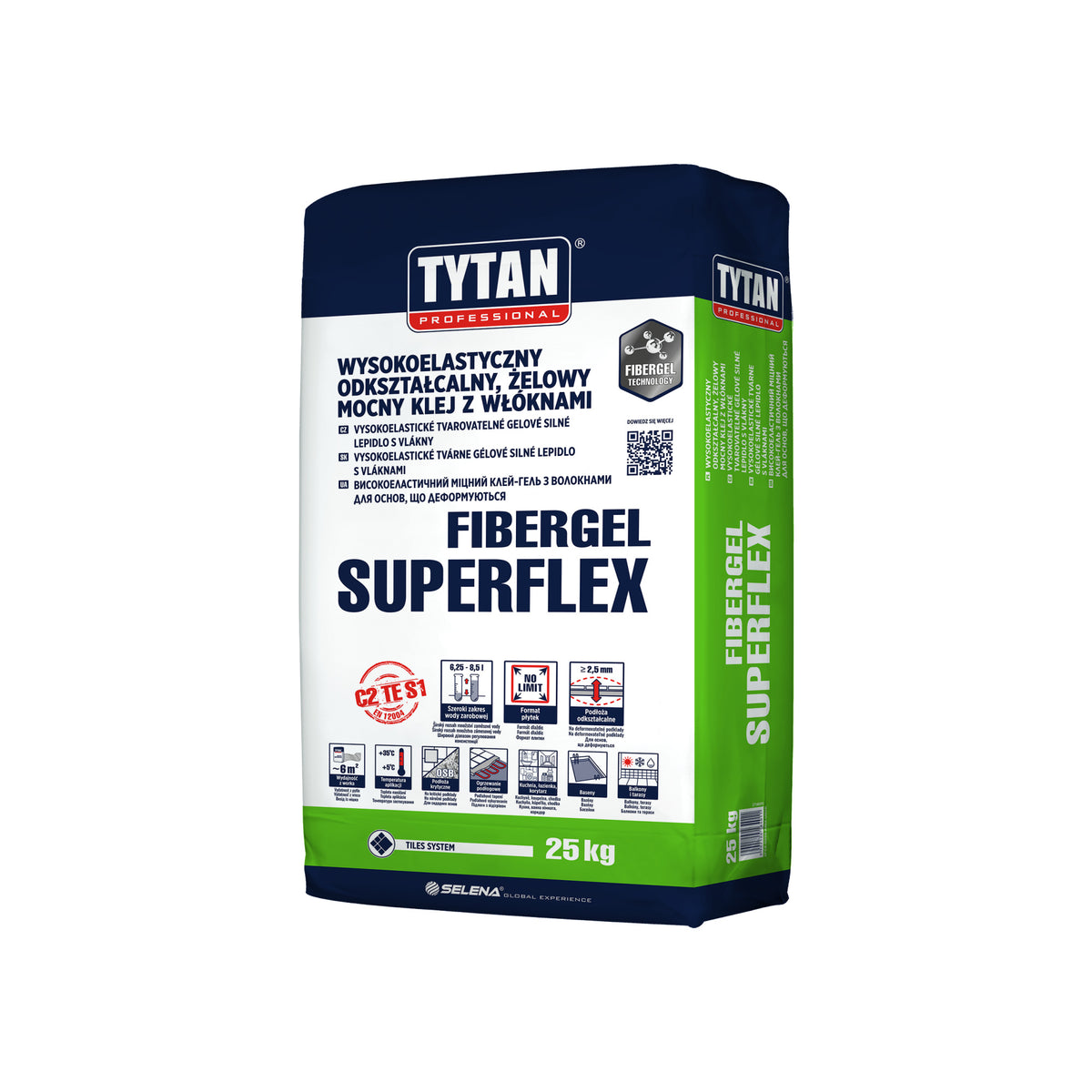 TYTAN PROFESSIONAL SUPERFLEX GEL C2TES1 vysokoelastické gelové lepidlo s vlákny