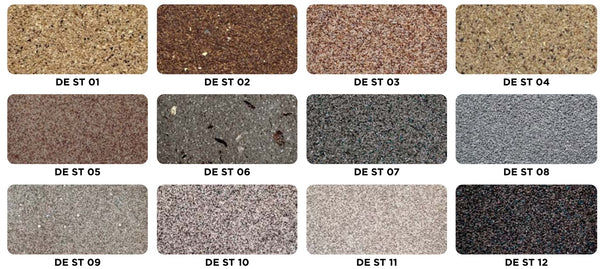 Weber Weberpas design stone vzorník odstínů