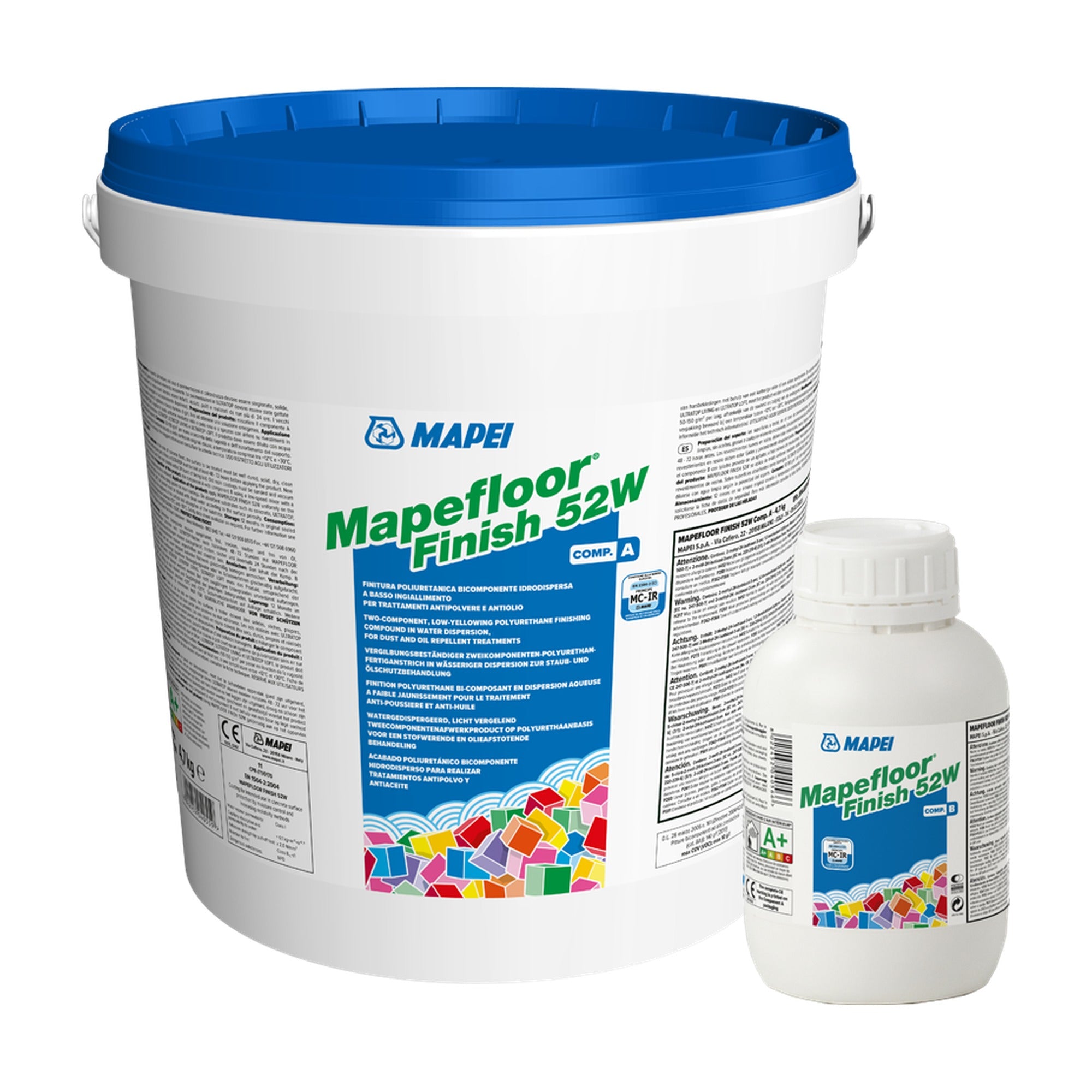MAPEI Mapefloor Finish 52 W dvousložkový polyuretanový nátěr 5.4 kg
