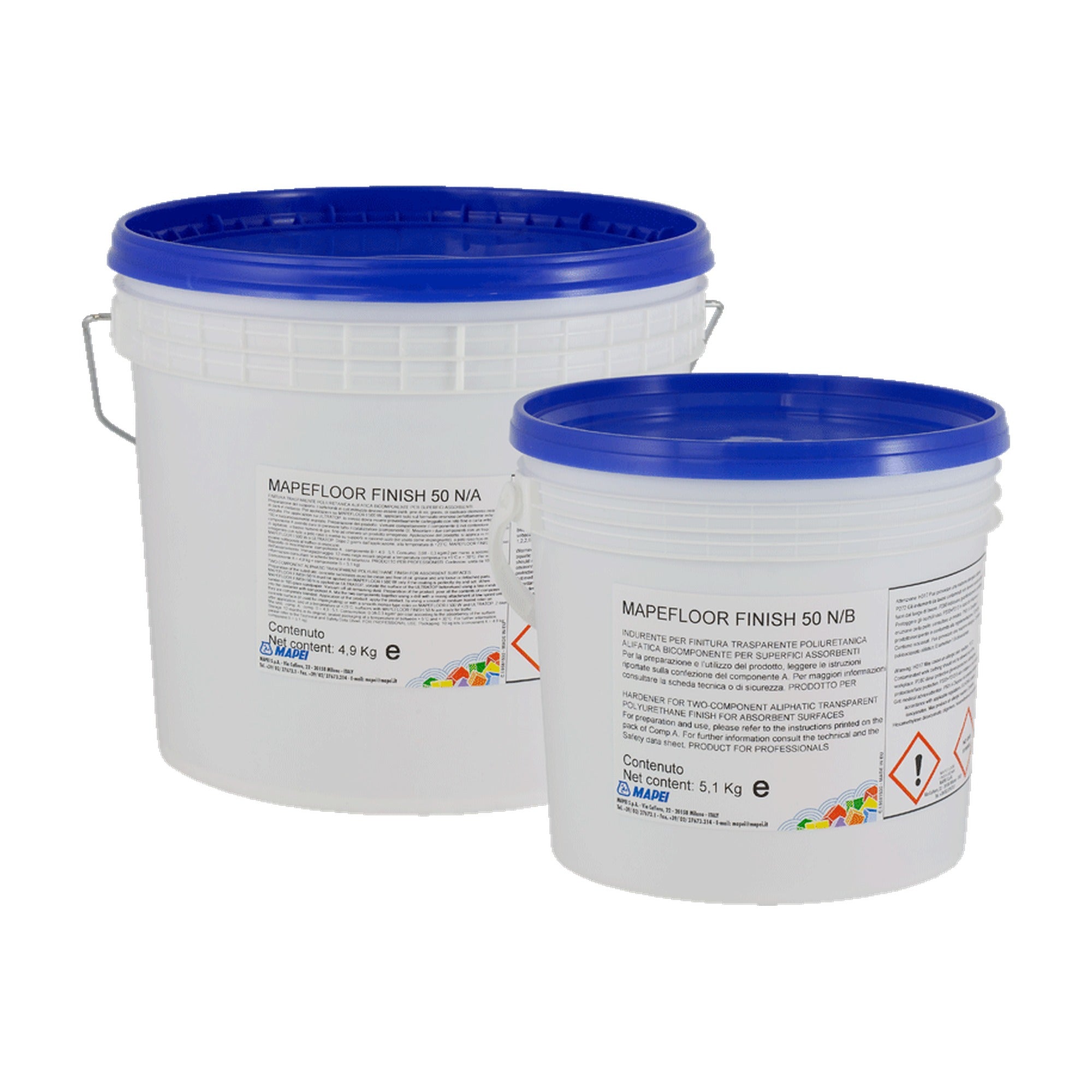 MAPEI Mapefloor Finish 50 N 10 kg (složka A 4,9 kg + složka B 5,1 kg)