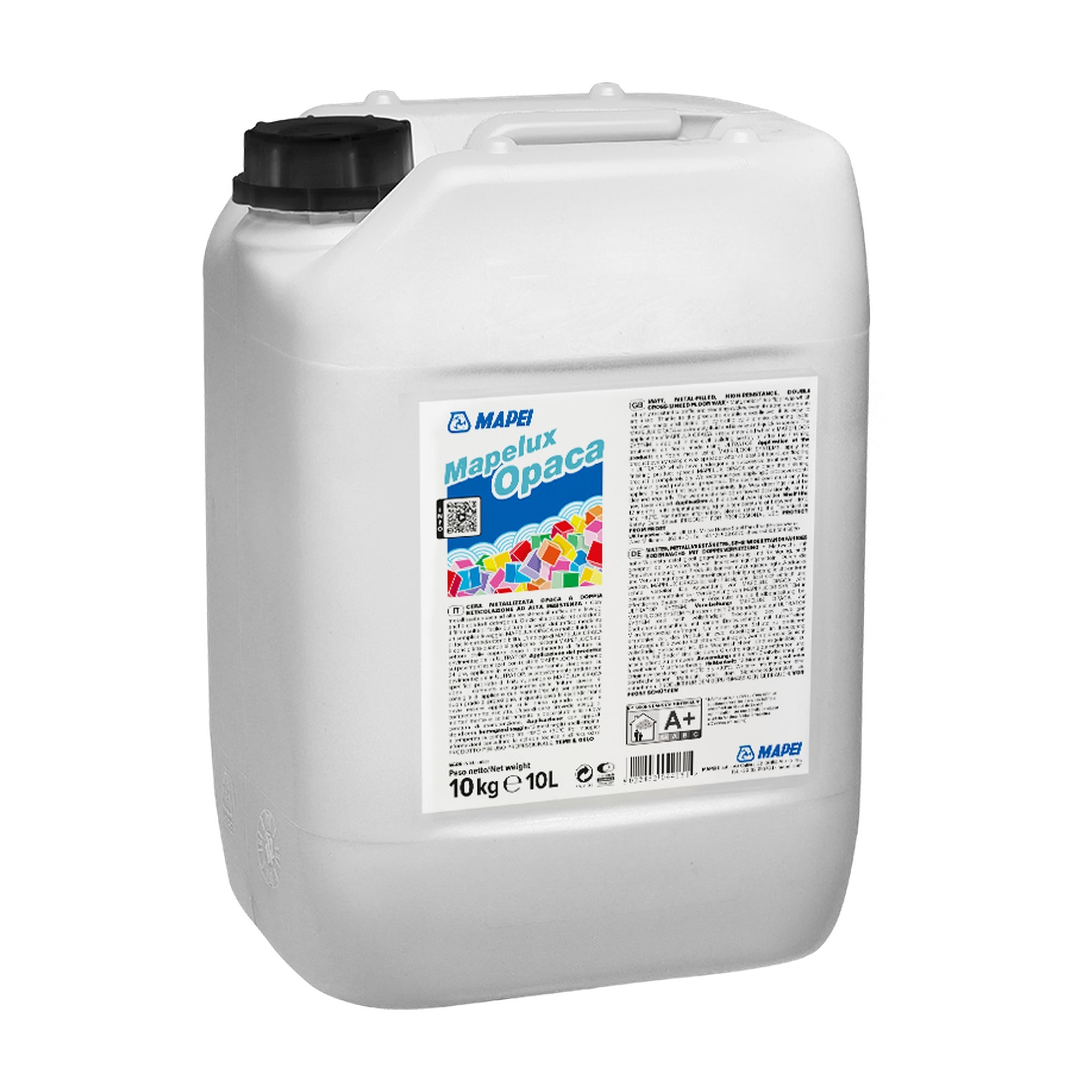 MAPEI Mapelux Opaca matný metalizovaný vosk na průmyslové podlahy 10 kg