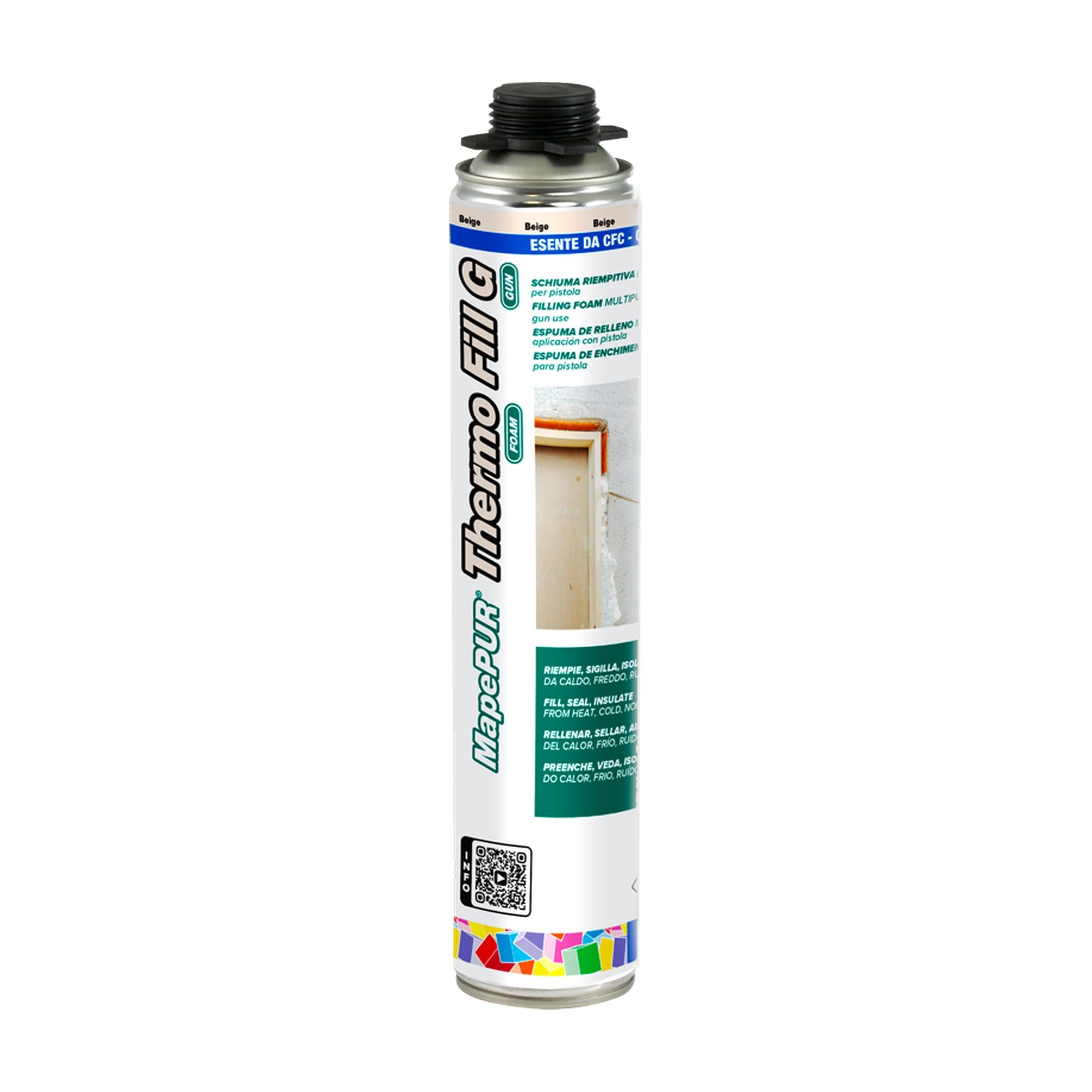 MAPEI Mapepur Thermo Fill G pistolová PU pěna na výplň a izolaci 750 ml