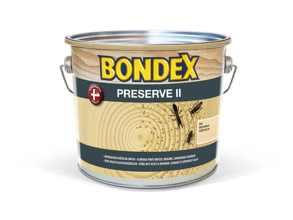 BONDEX PRESERVE impregnace dřeva pro exteriéry