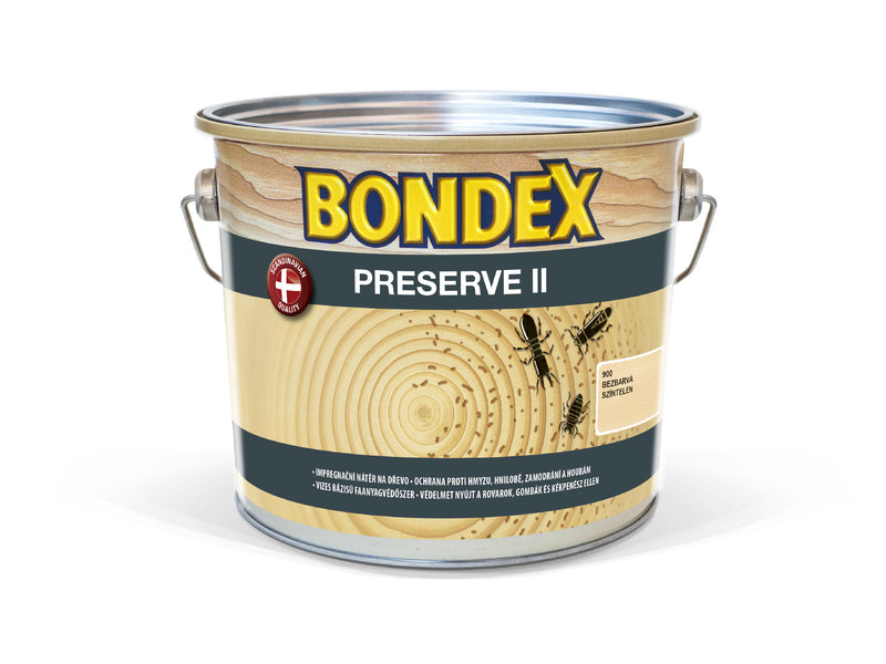 BONDEX PRESERVE impregnace dřeva pro exteriéry