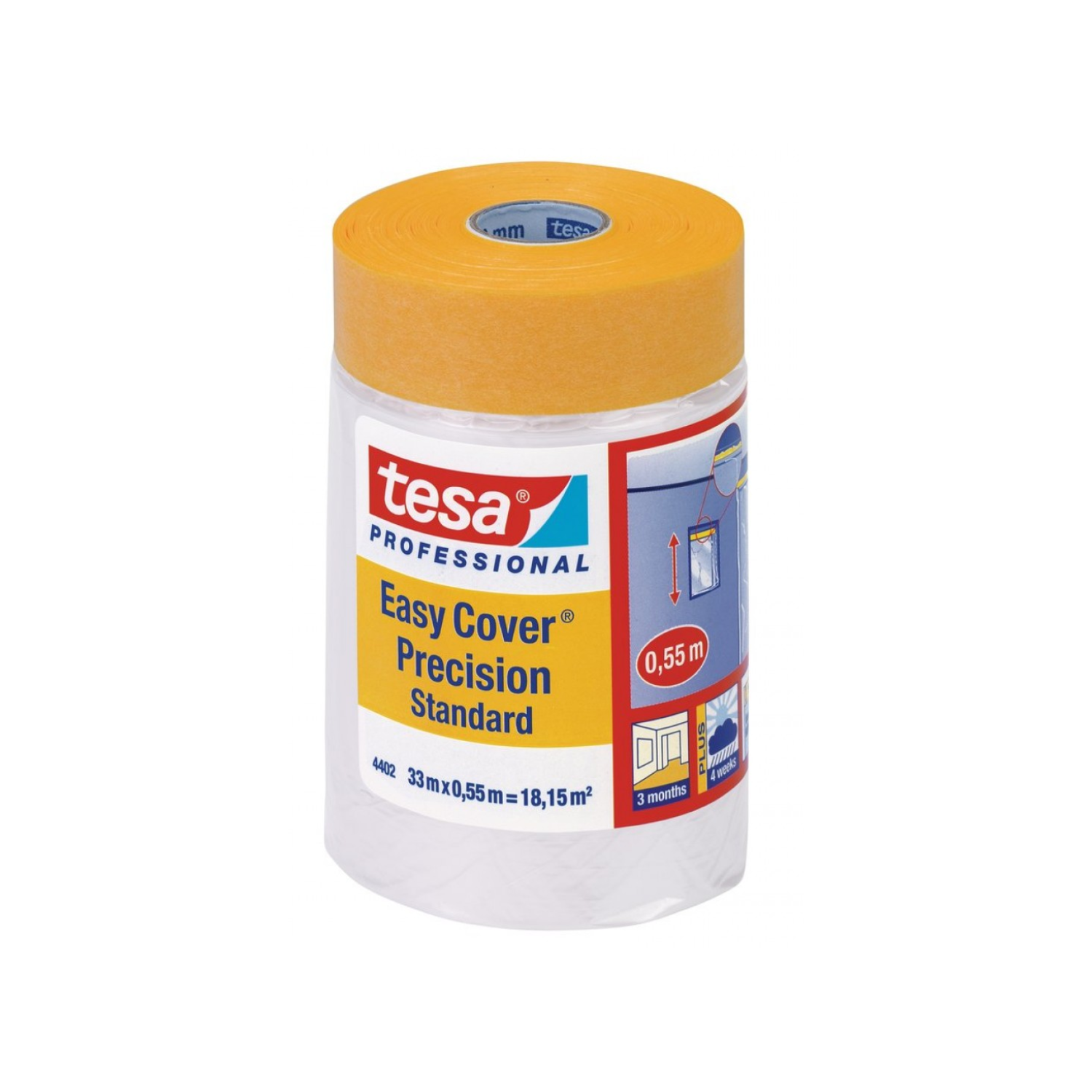 tesa Easy Cover PRECISION STANDARD Zakrývací fólie 0,55x33m