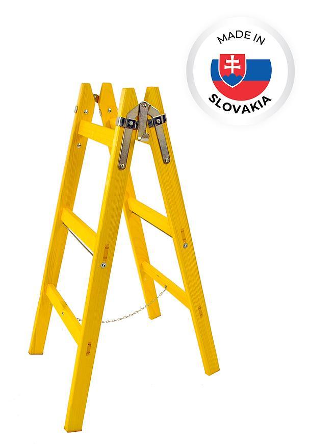 Žebřík DRD MA 6 příčkový, 196 cm, malířský, dřevěný