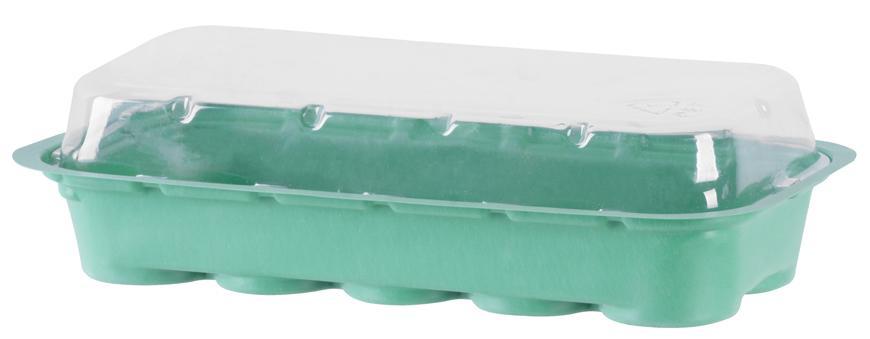 Minipařeniště Strend Pro, Herrison MG-027 s 10 kokosovými tabletami, 26x12,5x4 cm