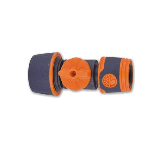 Hadicová spojka 3/4″ na 1/2″ s ventilem zahradní VRCPRO