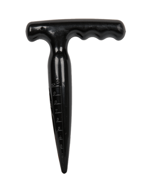 Sázecí kolík 18cm s ryskou plastový