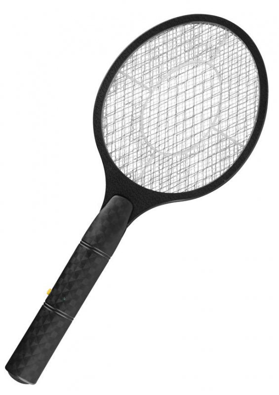 Lapač hmyzu Strend Pro, elektrický, raketa, černý, 47x18 cm