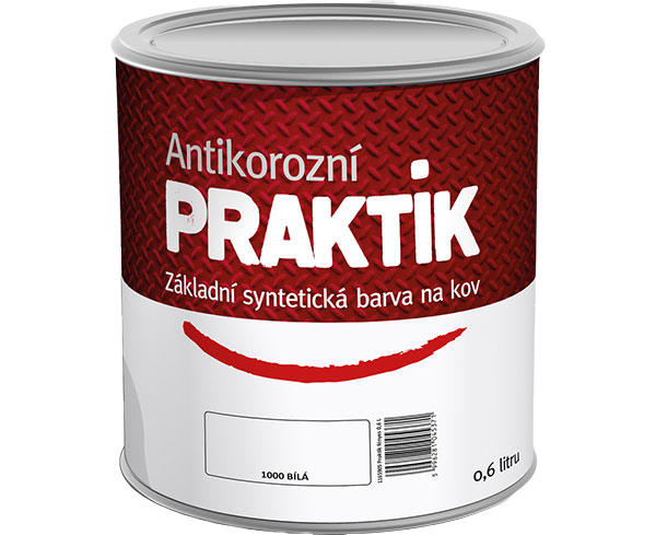 PRAKTIK Antikorozní základní syntetická barva na kov