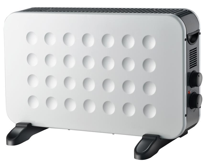 Konvektor Strend Pro DL04B, 1250/2000W, 230V + ventilátor s ohřevem