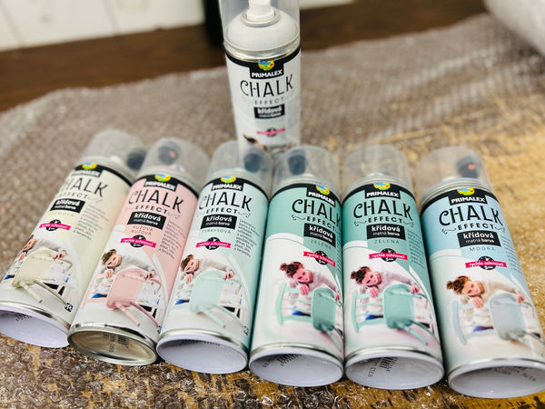 Dodejte svému nábytku nový život s PRIMALEX CHALK EFFECT! ✨