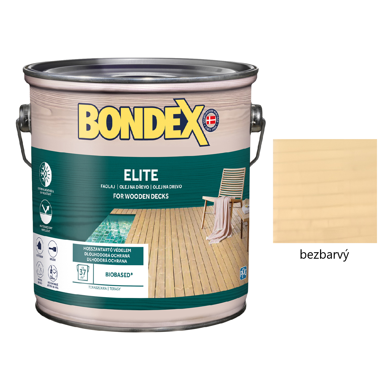 BONDEX ELITE napouštěcí olej na dřevo