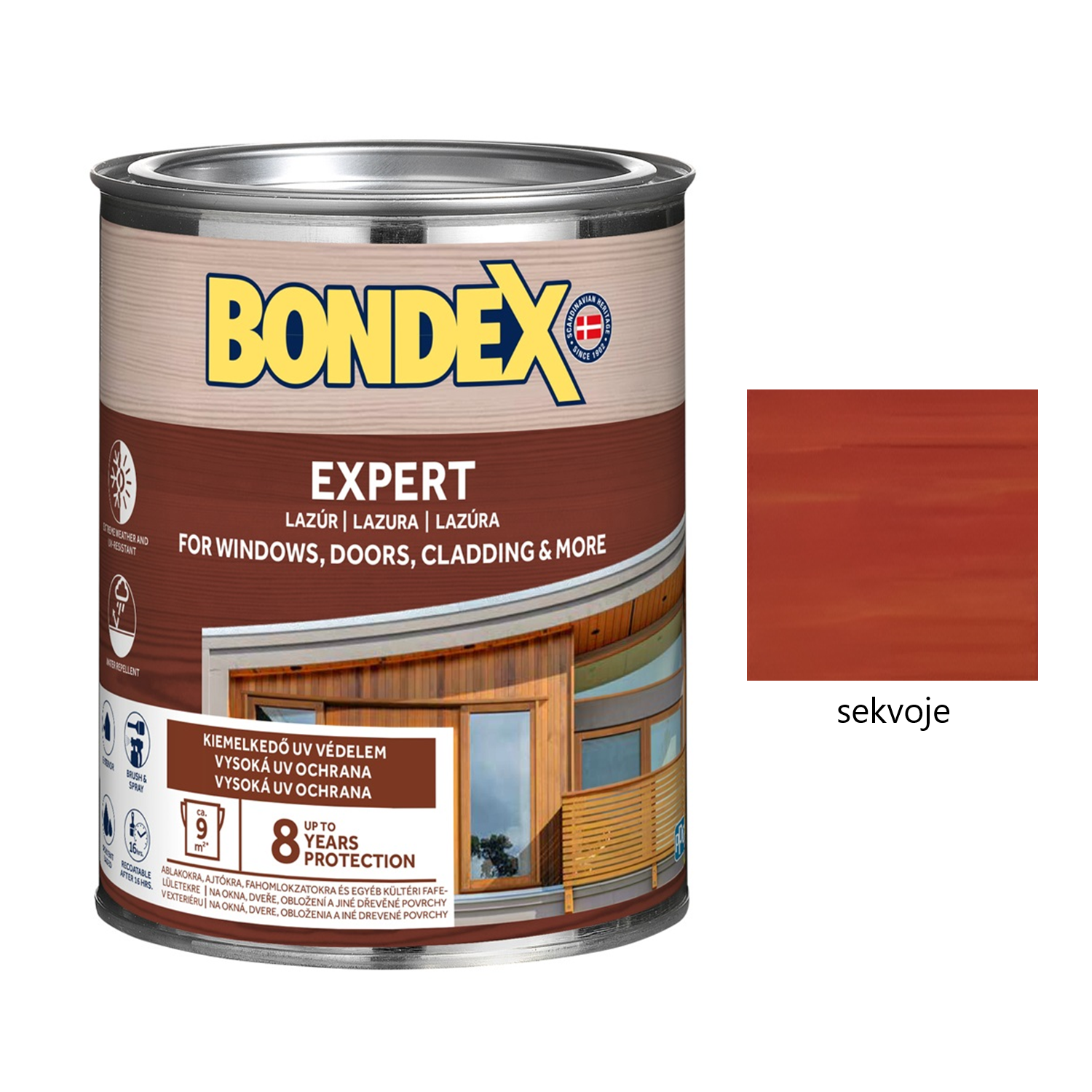BONDEX EXPERT silnovrstvá syntetická lazura na dřevo - borovice