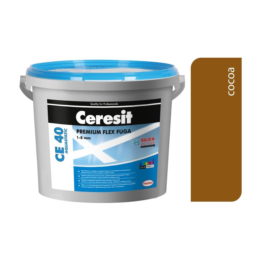 CERESIT CE 40 AQUASTATIC Flexibilní spárovací hmota 52 - Cocoa